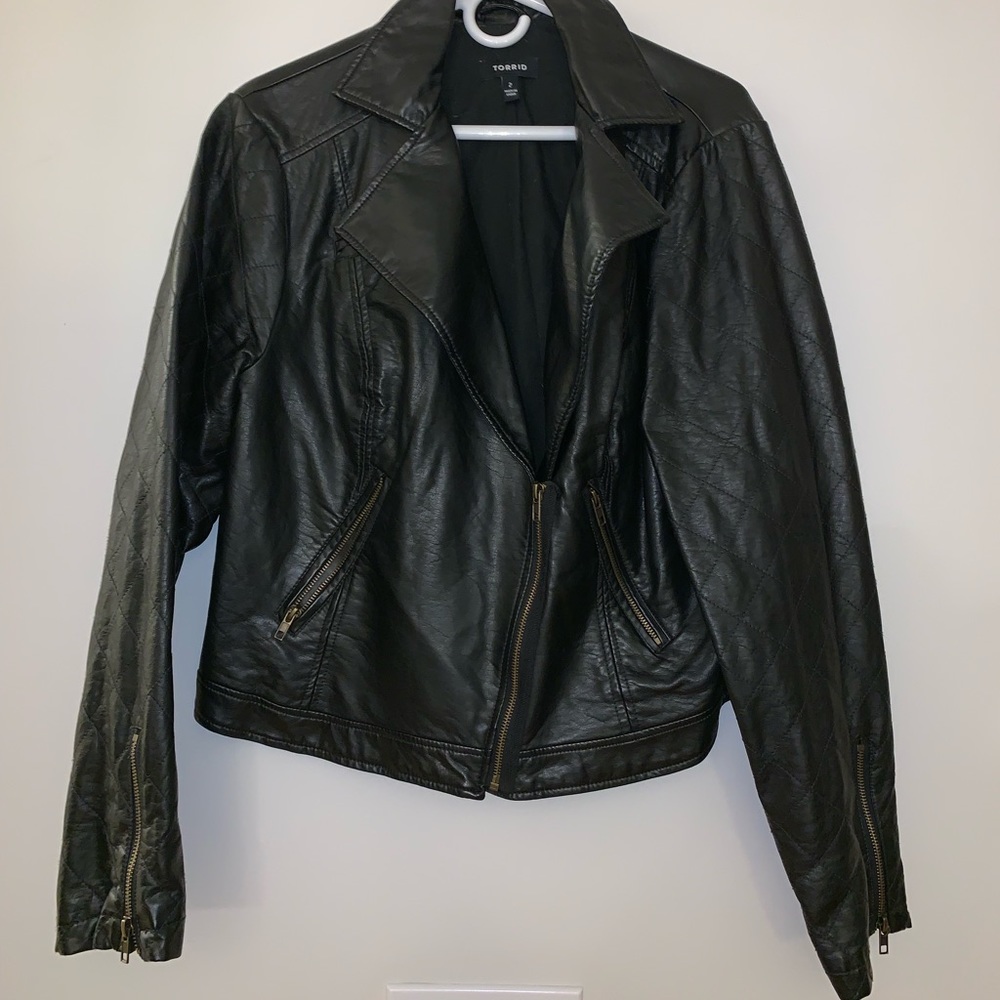 Torrid Pleather Jacket